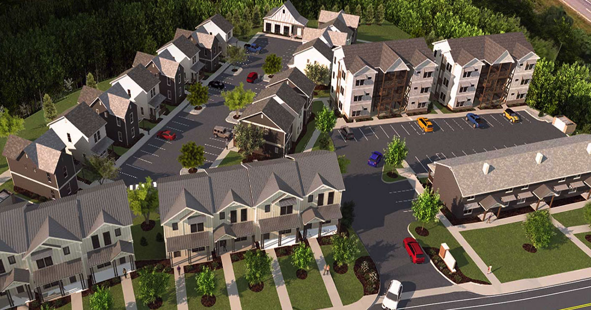 The Farm at Blacksburg City Living. Country Mindset.